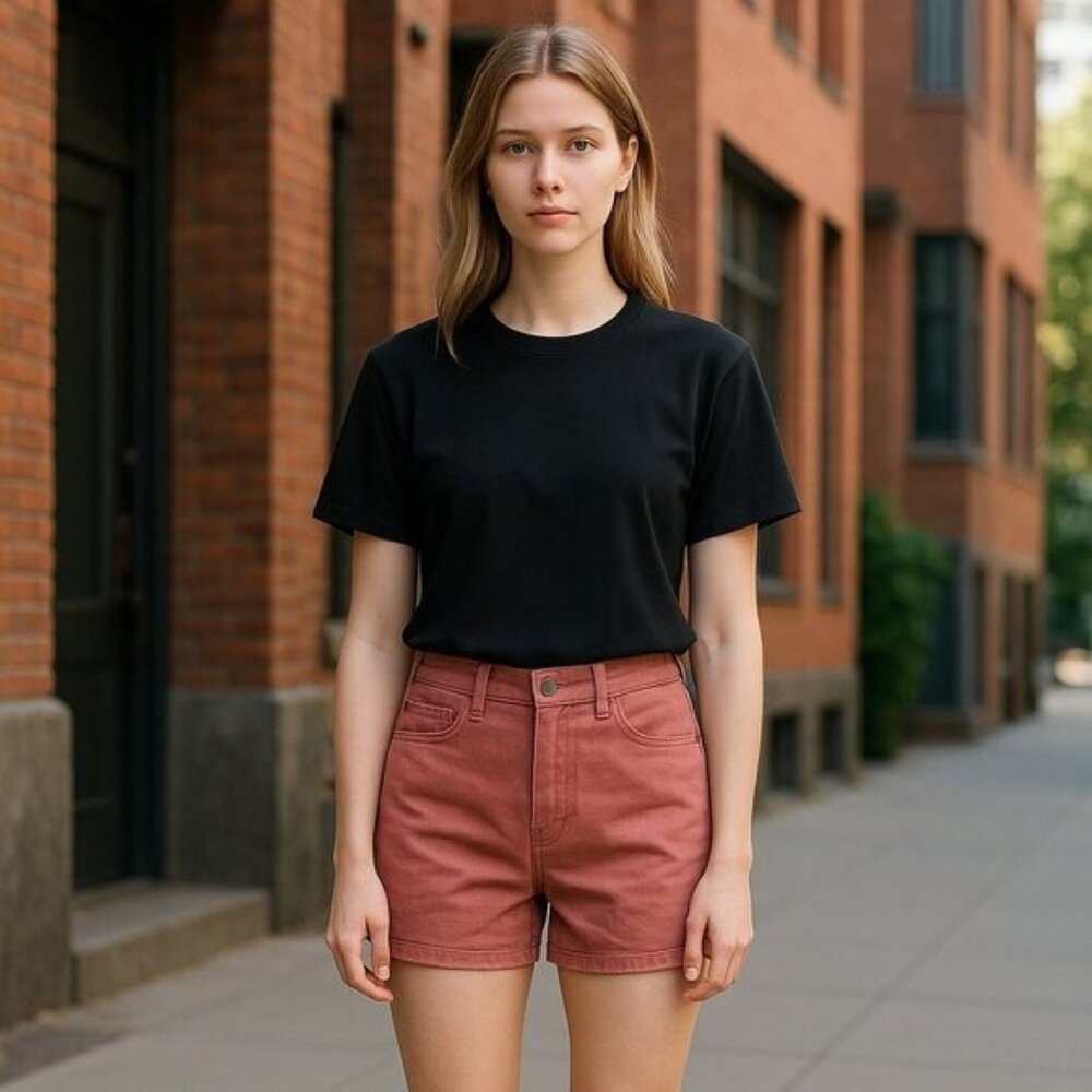 JOE'S Women's Rose Fashion Vintage Easy Shorts 26 - Picture 2 of 9